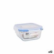 Hermetisk matlda Quttin Fyrkantig 300 ml (12 antal)