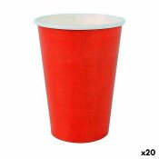 Glasset Algon Engngsanvndning Papp Rd 20 Delar 220 ml (20 ant