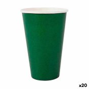 Glasset Algon Engngsanvndning Papp Grn 10 Delar 350 ml (20 an