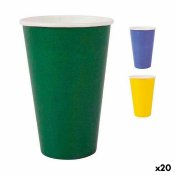 Glasset Algon Engngsanvndning Papp Multicolour 10 Delar 350 ml