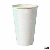 Glasset Algon Engngsanvndning Papp 330 ml Vit 10 Delar (20 ant