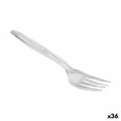 Uppsttning teranvndbara gafflar Algon 12 Delar 18 cm (36 anta