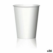 Set med snapsglas Algon Engngsanvndning Papp Vit 20 Delar 50 m