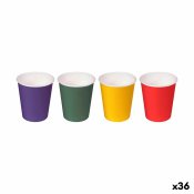 Set med snapsglas Algon Engngsanvndning Papp Multicolour 20 De