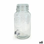 Dryckdispenser La Mediterrnea Kran Glas 4 L (6 antal)