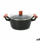 Kastrull med glaslock Quttin Doha 34 X 24 X 13 CM (4 antal)