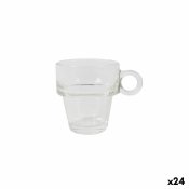 Set med kaffekoppar La Mediterrnea Tower 90 ml 3 Delar (24 anta