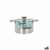 Kastrull med glaslock Quttin Hermes Stl 2,8 L (6 antal)