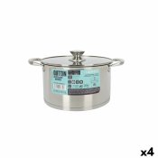 Kastrull med glaslock Quttin Hermes Stl 5,5 L (4 antal)