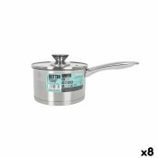 Kastrull med lock Quttin Hermes 1,8 L Stl (8 antal)