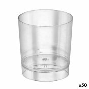 Set med snapsglas Algon teranvndningsbar Transparent 10 Delar