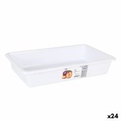 Uppsttning av arrangrsbrickor Dem Bob Vit 37 x 23 x 7 cm (24 a