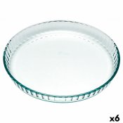 Kakform Pyrex Classic Vidrio Transparent Glas Platt Rund 25 x 25