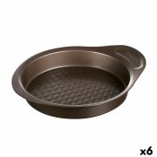 Kakform Pyrex Asimetria Svart Metall Rund  26 cm 6 antal