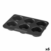 Muffinsbricka Pyrex Magic Svart 24 x 18 x 3 cm (6 antal)