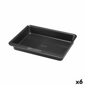 Ugnsform Pyrex Magic Fyrkantig Rektangulr Svart Metall 24 x 24