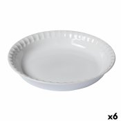 Kakform Pyrex Supreme Vit Keramik Rund 25,5 x 25,5 x 4 cm 6 anta