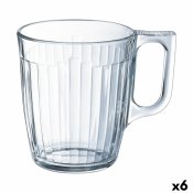 Koppar Luminarc Nuevo Frukost Transparent Glas (250 ml) (6 antal