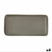 Bricka Bidasoa Gio Gr Keramik 28 x 14 cm Rektangulr (4 antal)