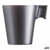 Mugg Luminarc Flashy Purpur 80 ml Glas (24 antal)
