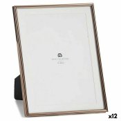 Fotoram Glas Stl Koppar (13 x 23 x 18,4 cm) (12 antal)