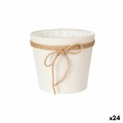 Kruka 18 x 16 cm Vit Snre Plast (24 antal)