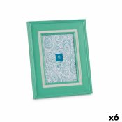 Fotoram Glas Grn Plast (6 antal) (2 x 26 x 21 cm)