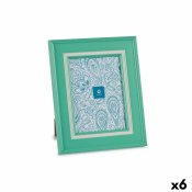 Fotoram Glas Grn Plast (23 x 28 x 2 cm) (6 antal)