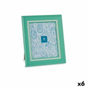 Fotoram Glas Grn Plast (6 antal) (2 x 33 x 28 cm)