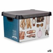 Frvaringslda Kipit Vintage Plast Vintage 22 L 30 x 23,5 x 40 c