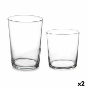 Glasset Pasabahce Bistro Transparent Glas 380 ml 510 ml (2 antal