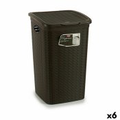 Tvttkorg Stefanplast Elegance Brun Plast 50 L 36,5 x 54,5 x 38