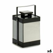 LED-lykta Svart Speglar 12,5 x 18,5 x 12,5 cm (6 antal)