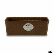 Blomlda Stefanplast Beige Plast 39 x 13,5 x 15,5 cm (12 antal)
