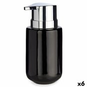 Tvldispenser Berilo J1017-A-NEGRO Svart Silvrig Metall Keramik