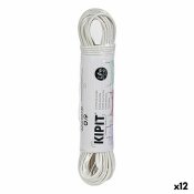 Tvttlina Kipit HH023B(S/C) Vit PVC 20 m (12 antal)
