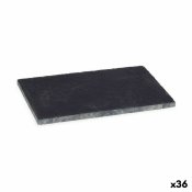 Snacksbricka Kinvara Svart 10 x 0,5 x 15 cm 15 x 0,5 x 10 cm (36