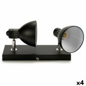 Taklampa Grundig Svart Metall 40 W 15 x 9 x 32 cm E14 (4 antal)