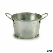 Kruka Ibergarden F60325-B Silvrig Zink Kub 17,8 x 8 x 12,3 cm (7