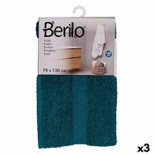 Badhandduk Berilo 89674 Bl 80 % bomull 20 % Polyester 70 x 130