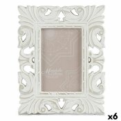 Fotoram 18,5 x 23 x 1,3 cm Vit Tr MDF (6 antal)