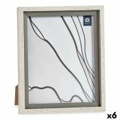 Fotoram 24 x 2 x 29 cm Glas Gr Tr Brun Plast (6 antal)