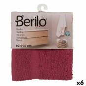 Badhandduk Berilo 5312 Rdbrun 80 % bomull 20 % Polyester 50 x 0