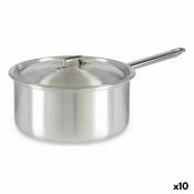Kastrull med lock Kinvara 100023 Silvrig Aluminium  24 cm 5 L (