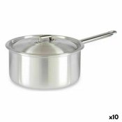 Kastrull med lock Kinvara 100022 Silvrig Aluminium 4 L 24,5 x 12