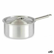 Kastrull med lock Kinvara 100020 Silvrig Aluminium 2 L 20 x 12 x