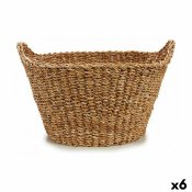 Korg Med handtag Brun 21 L 50 x 30 x 49 cm (6 antal)