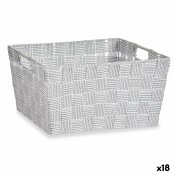 Multifunktionell korg Kipit A3-6883 Vit Tyg 30,4 x 14 x 20 cm (1