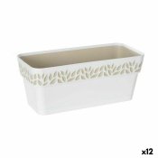 Blomlda Stefanplast Cloe Vit Plast 13,3 x 12,3 x 29,3 cm (12 an