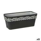 Blomlda Stefanplast Cloe Antracitgr Plast 13,3 x 12,3 x 29,3 c